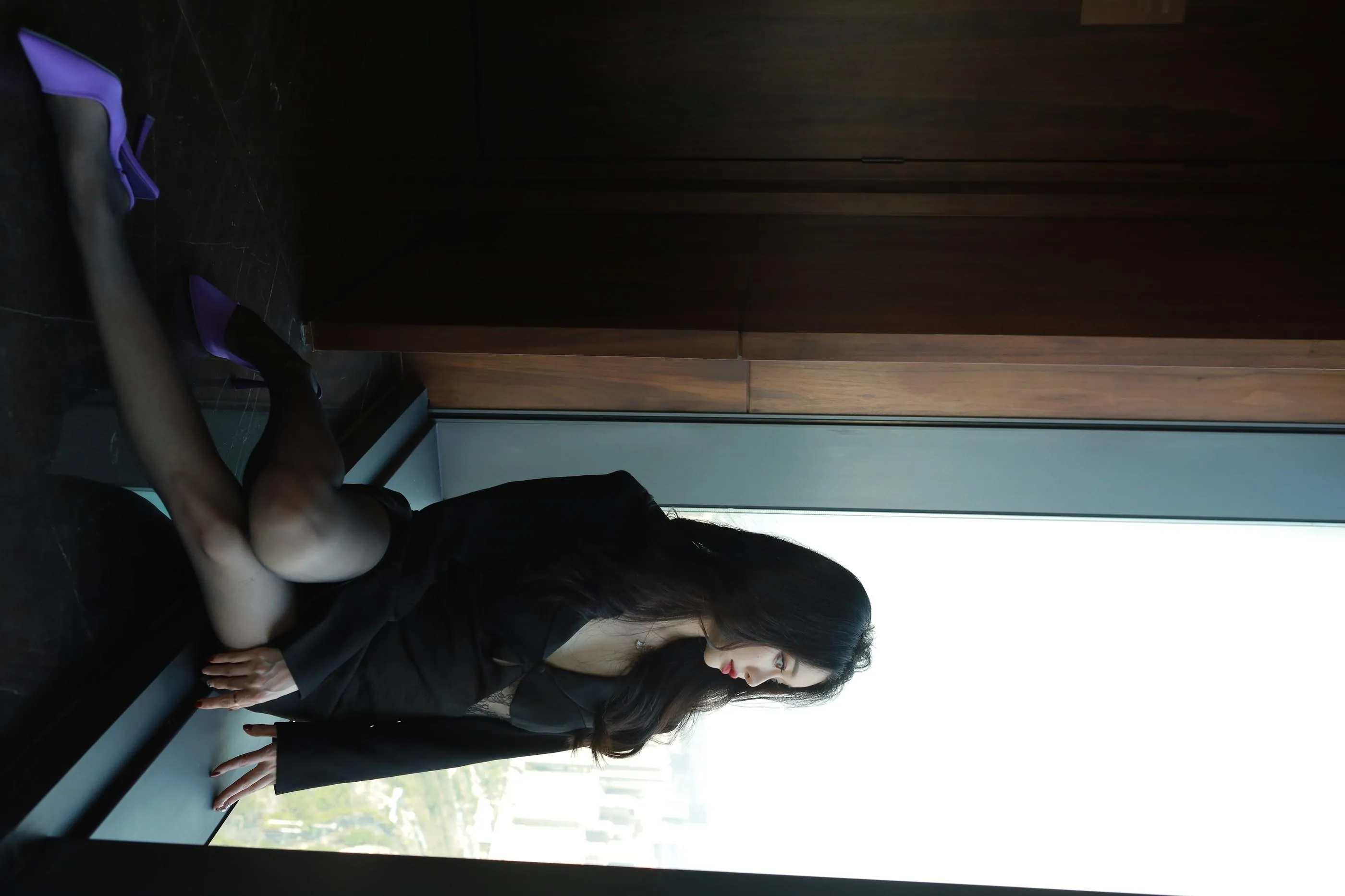 Sia不吃鱼 – NO.007 黑丝玉足 [88P]插图6
